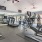 large, bright gym